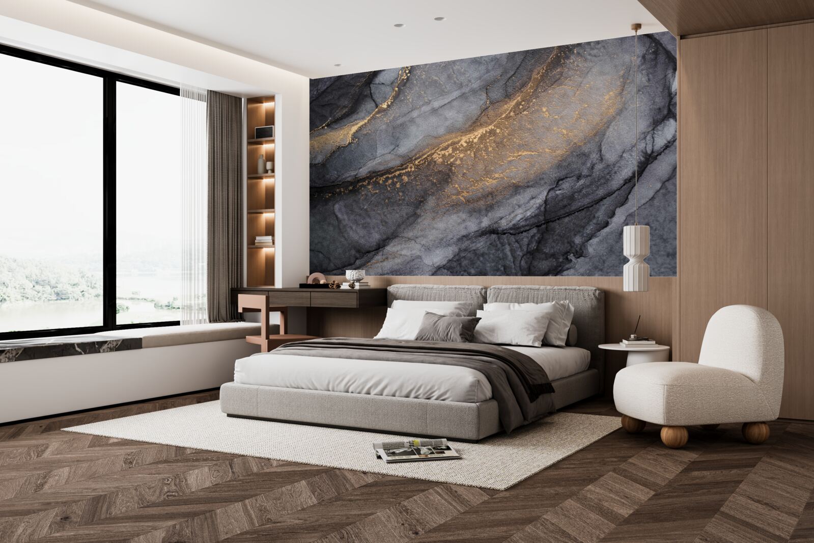 Fototapeta ekskluzywny abstrakcyjny marmur