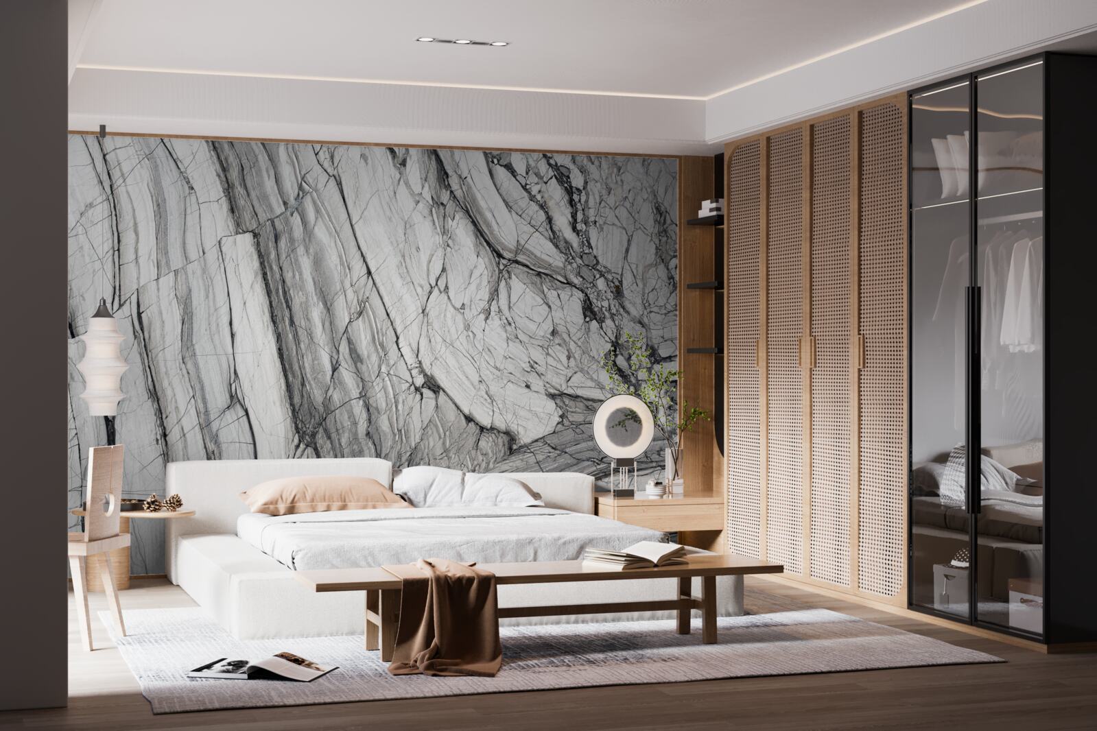 Fototapeta kompozytowy fornir marmurowy