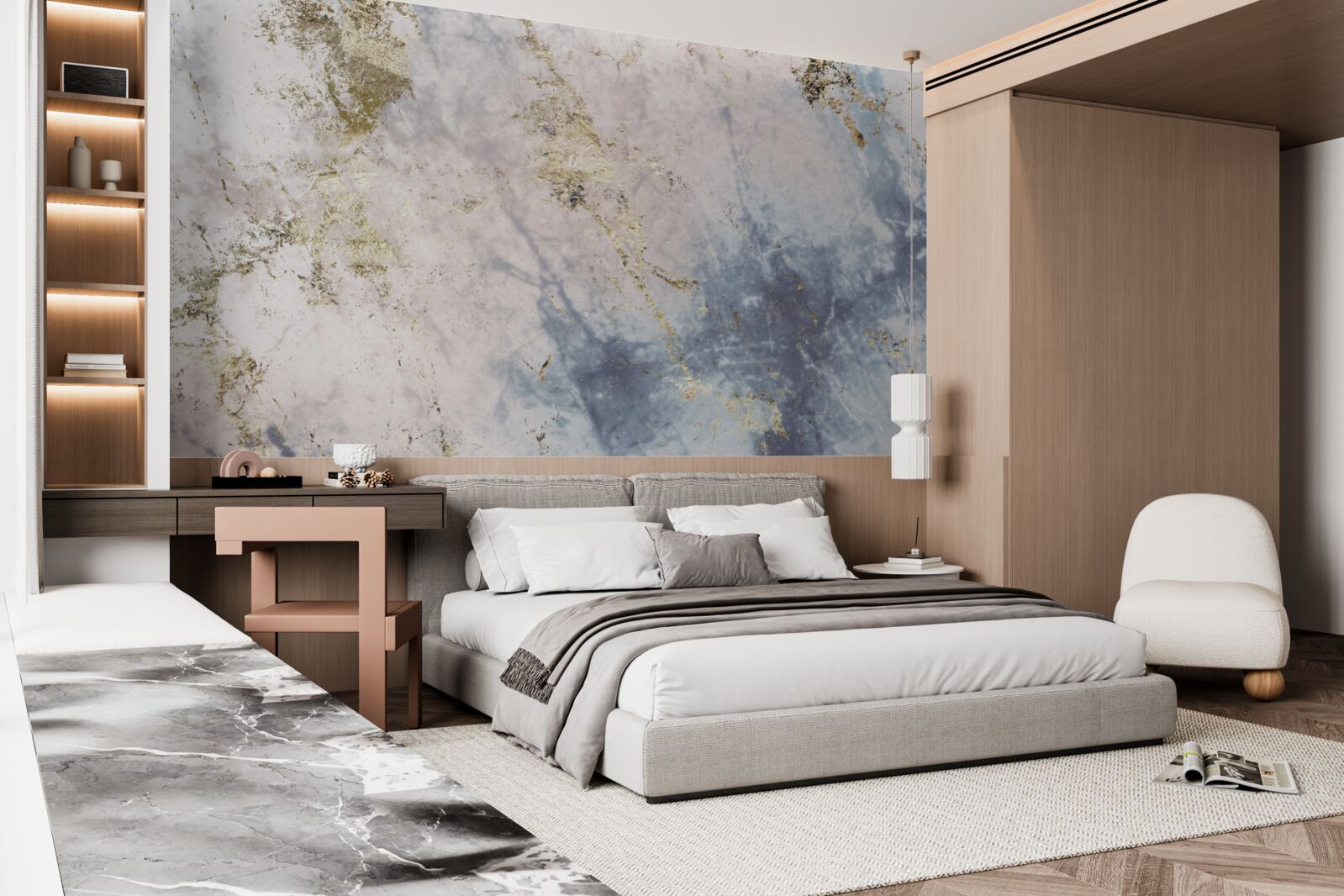 Fototapeta elastyczny kamień marmurowy