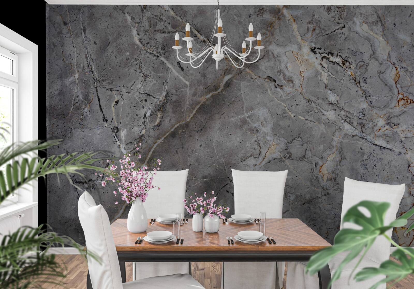 Fototapeta szary marmur szorstka tekstura