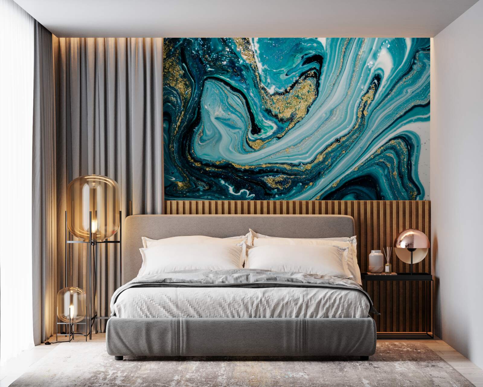 Fototapeta bujna przestrzeń głębin morskich