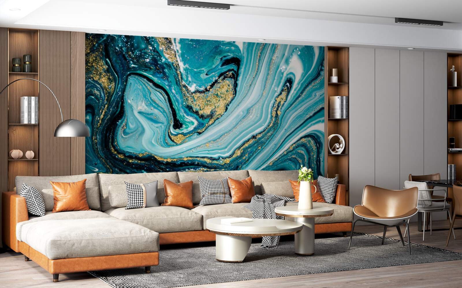 Fototapeta bujna przestrzeń głębin morskich