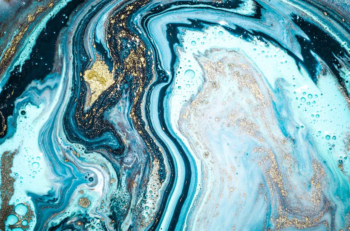 Fototapeta imitacja kamienia turkusowego