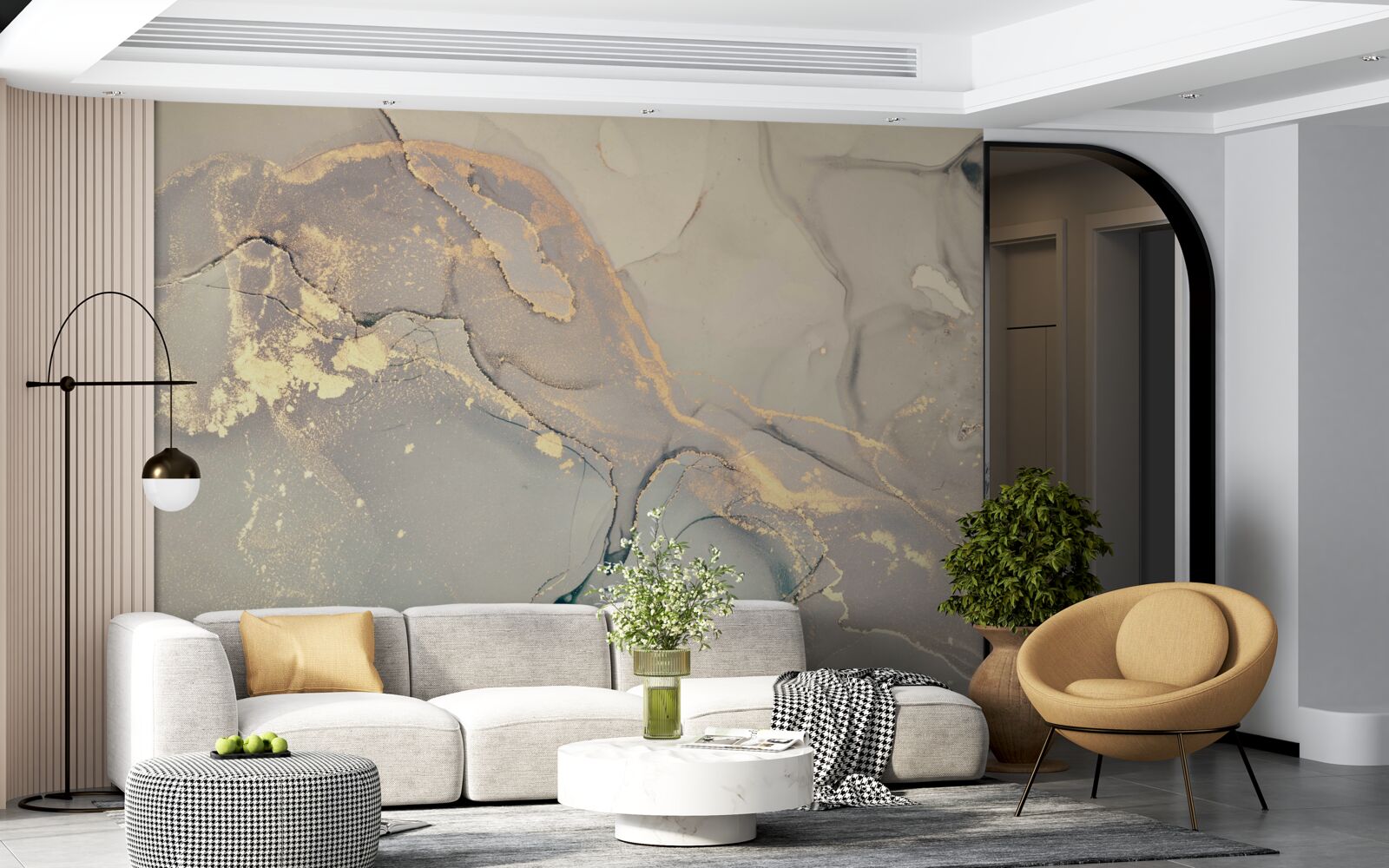 Fototapeta płyn artystyczny wykorzystujący tusz