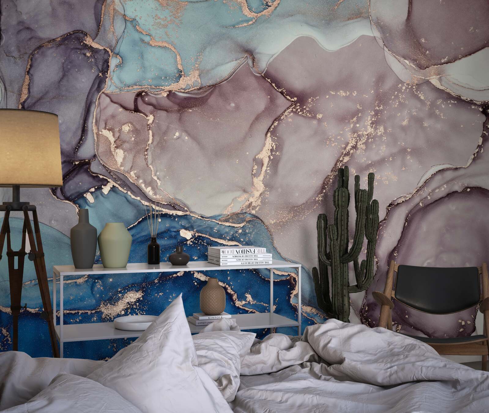 Fototapeta marmurowe tło akwarela