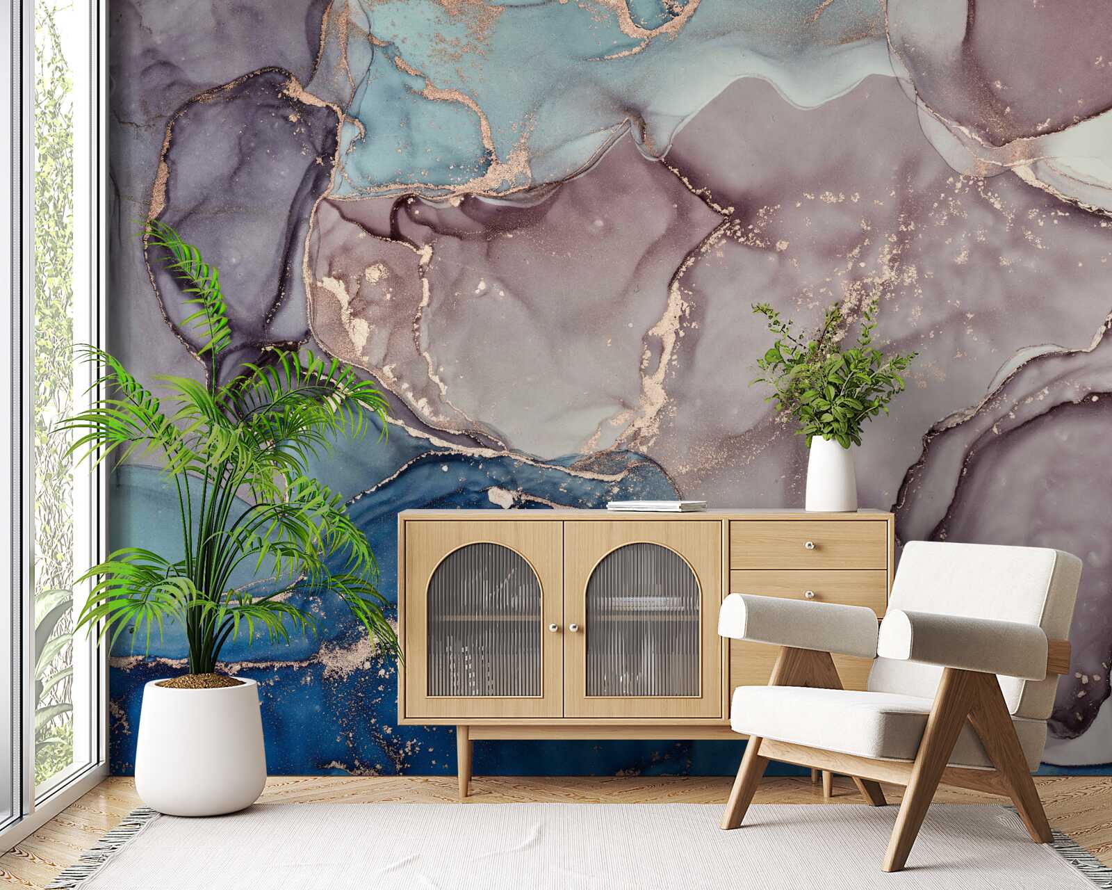 Fototapeta marmurowe tło akwarela