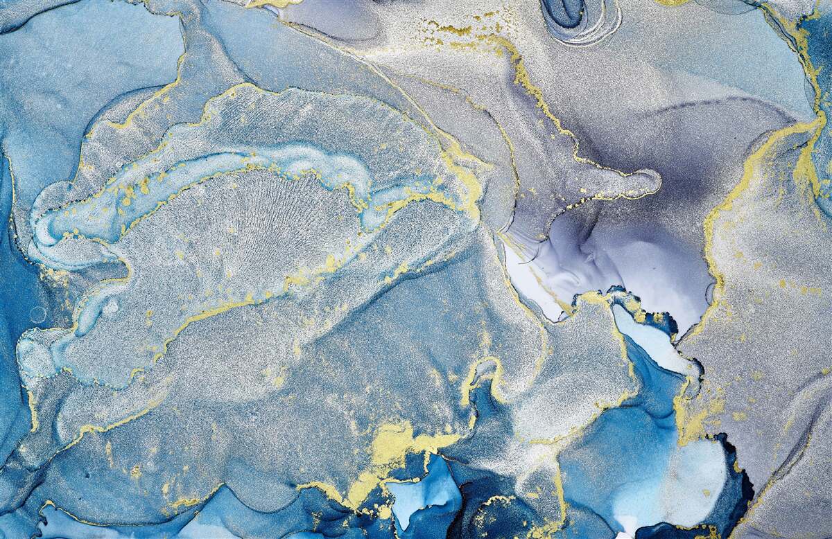 Fototapeta błękitny ocean w abstrakcji