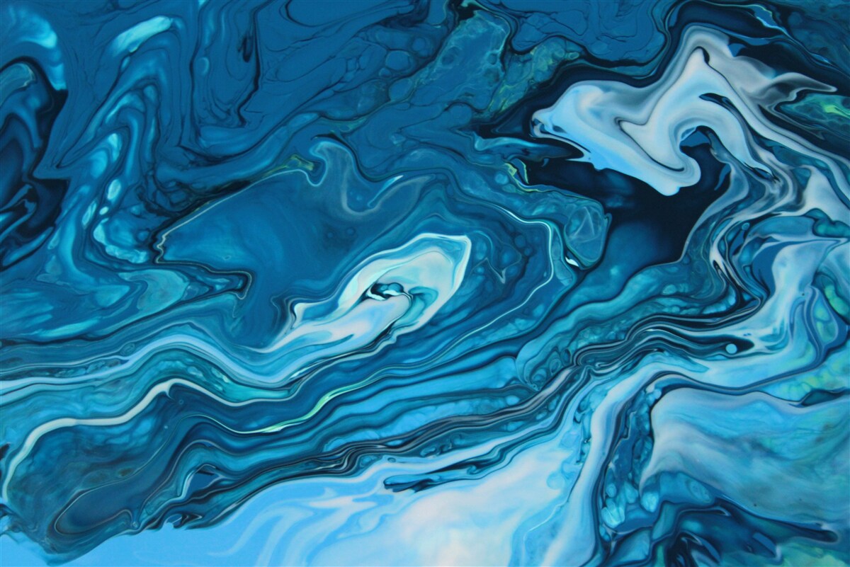 Fototapeta streszczenie niebieski marmur