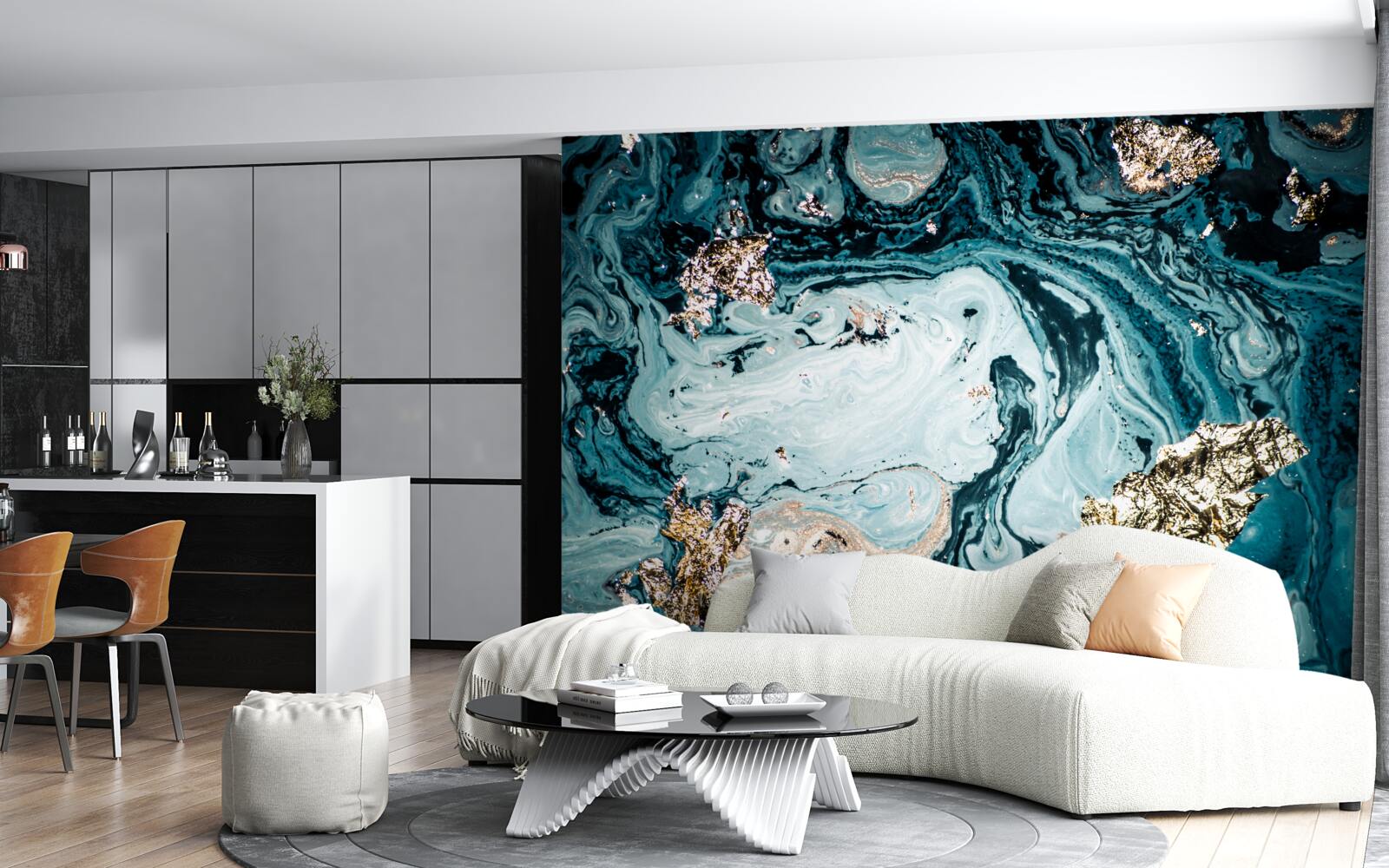 Fototapeta wspaniałe marmurowe tło