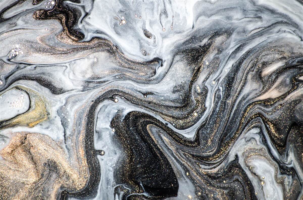 Fototapeta czarny marmur ze złotymi żyłkami