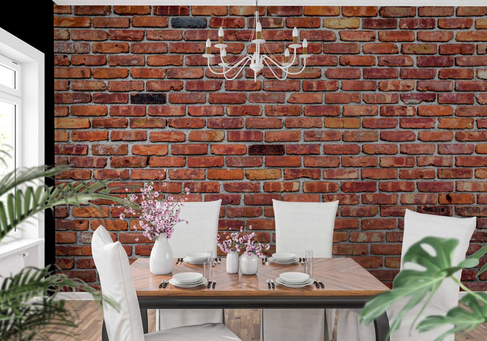 Fototapeta Ściana z antycznych cegieł