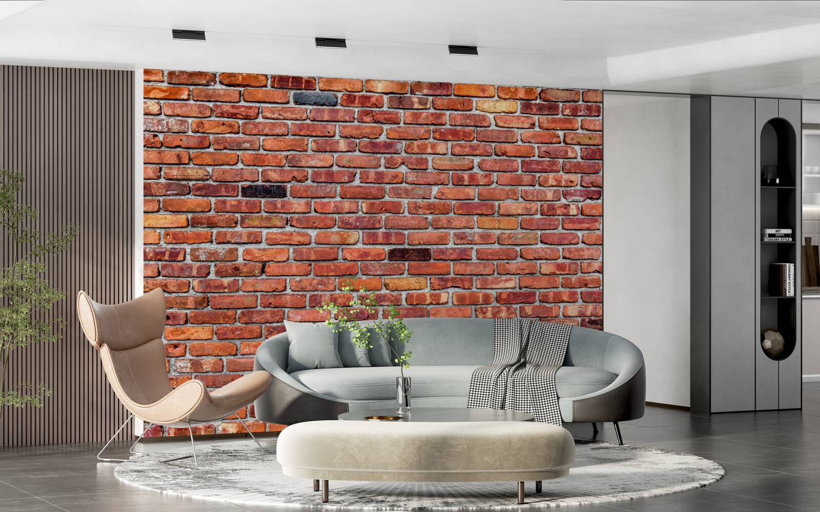 Fototapeta Ściana z antycznych cegieł