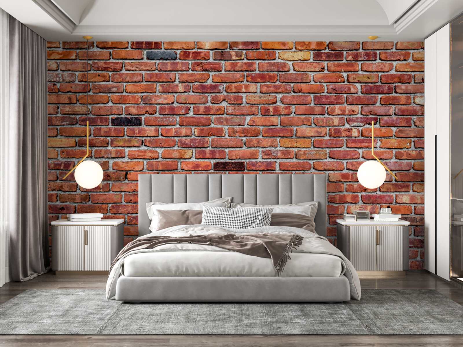 Fototapeta Ściana z antycznych cegieł