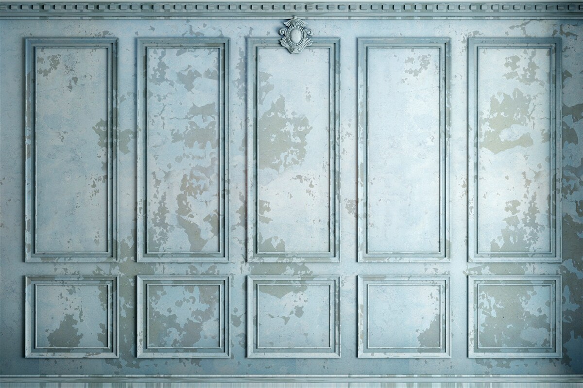 Fototapeta ramy zawierają starą ścianę