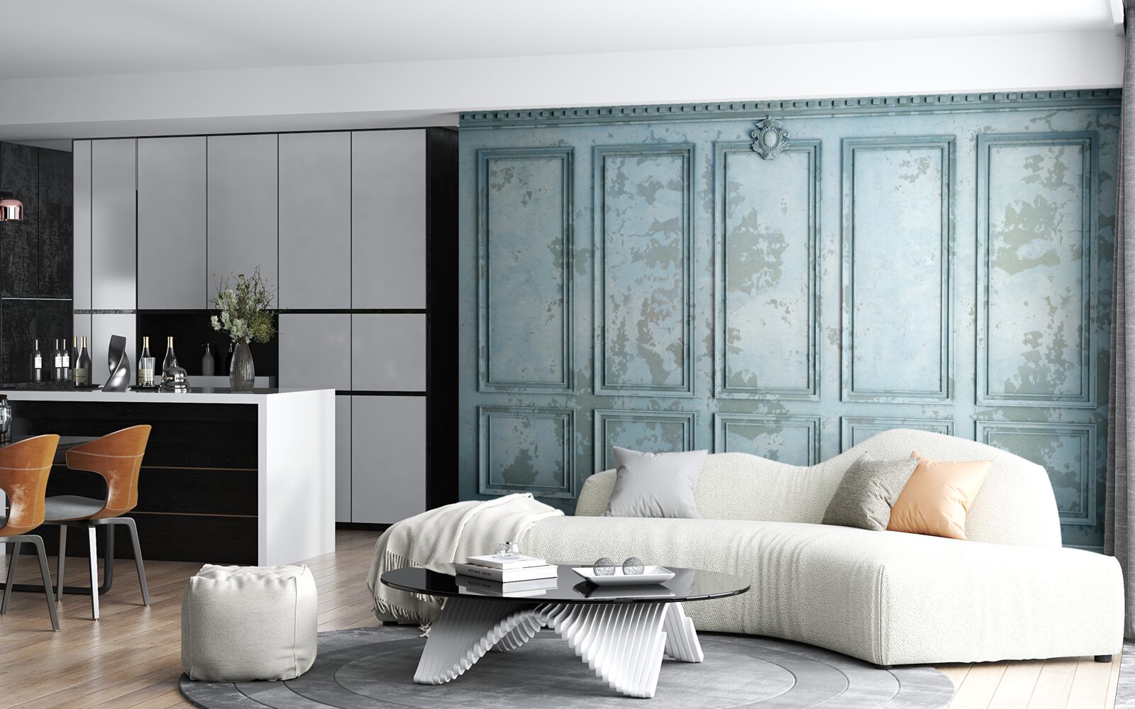 Fototapeta ramy zawierają starą ścianę