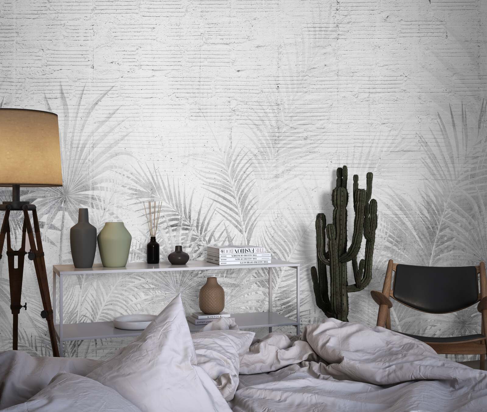 Fototapeta poranna mgła w tropikalnym lesie