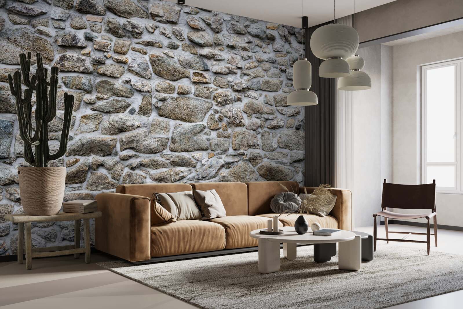 Fototapeta kamienie o różnych rozmiarach i kształtach