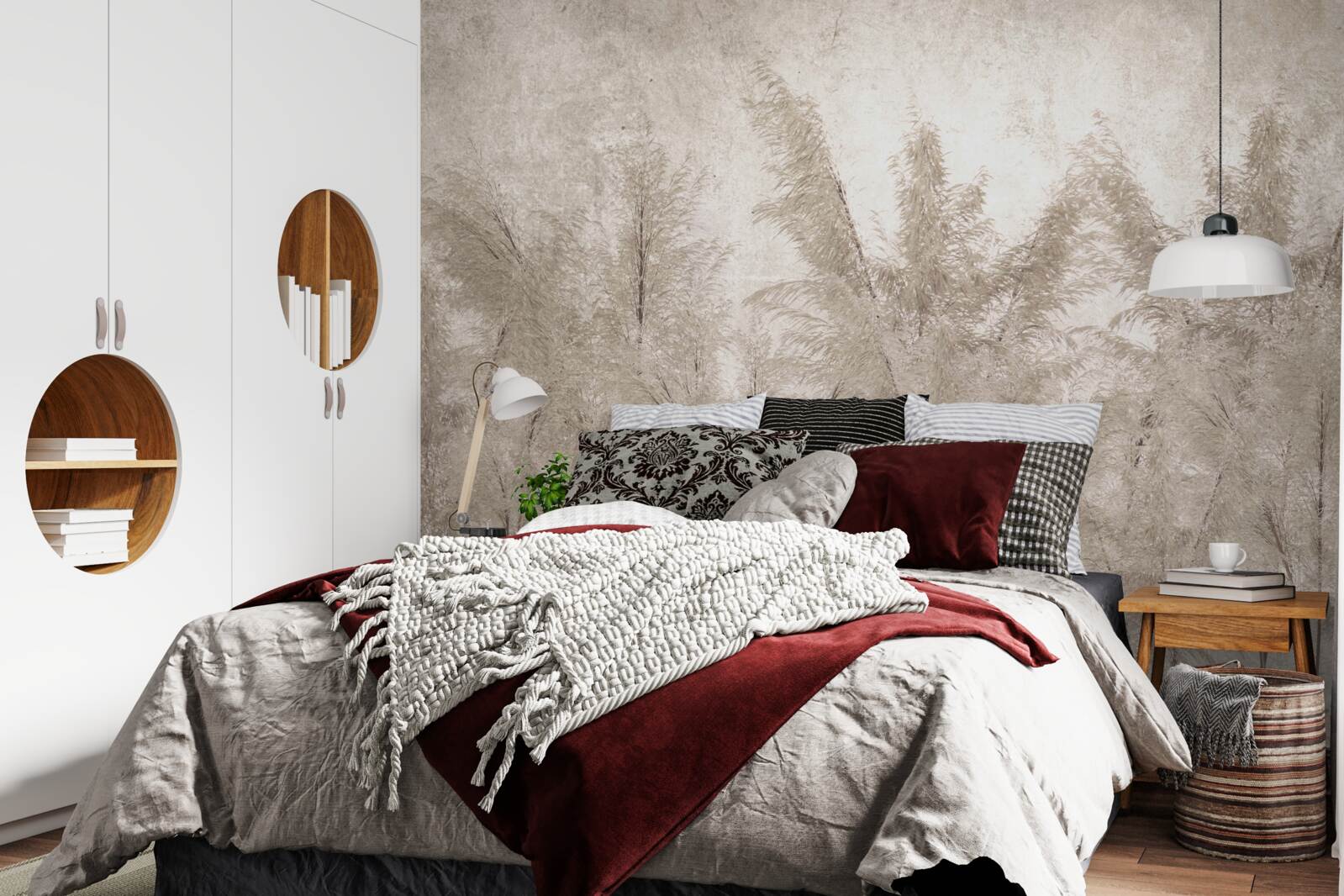 Fototapeta tropikalny poranek we mgle