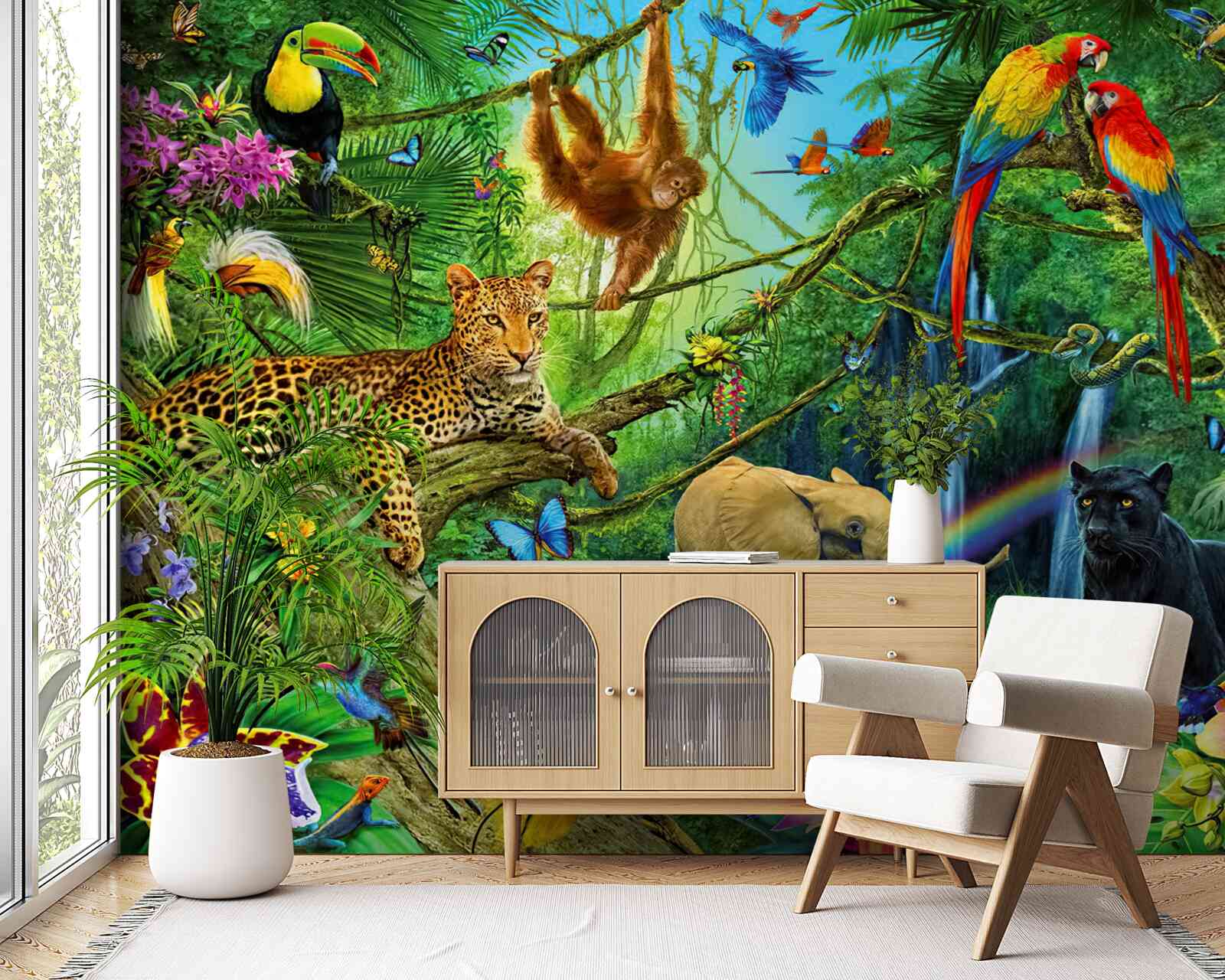 Fototapeta mieszkańcy lasów