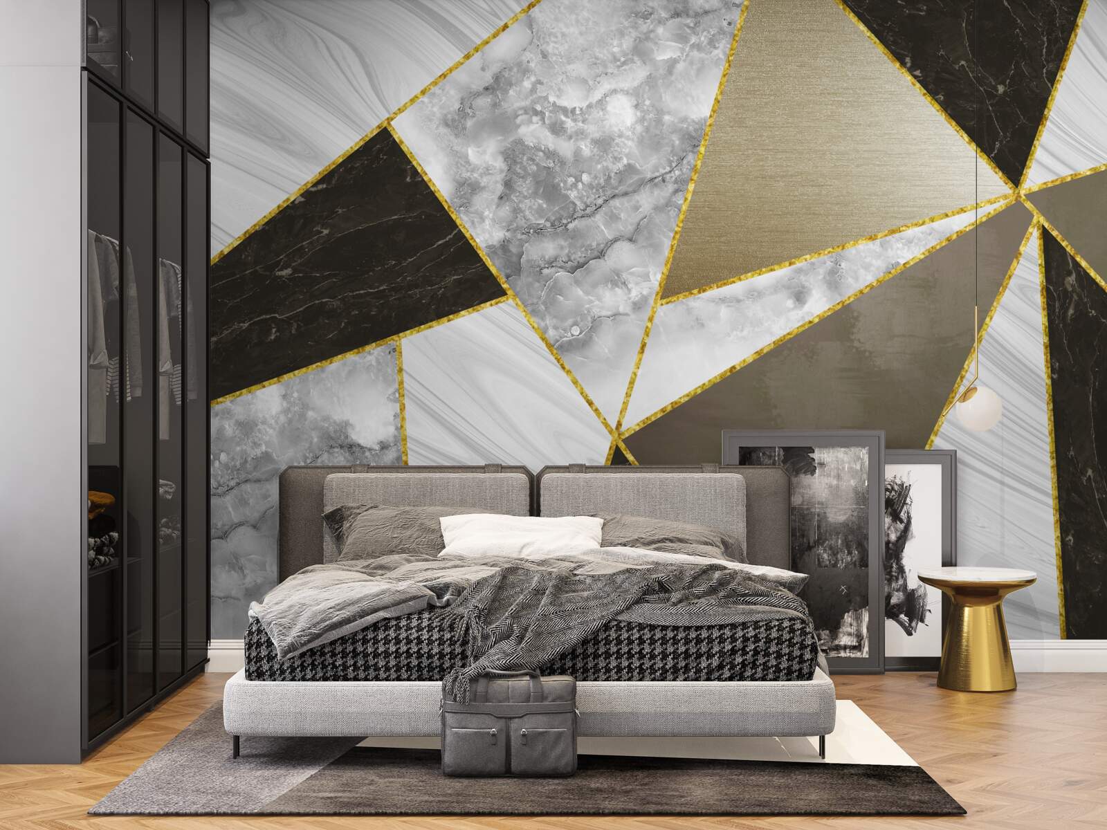 Fototapeta abstrakcja trójkąta