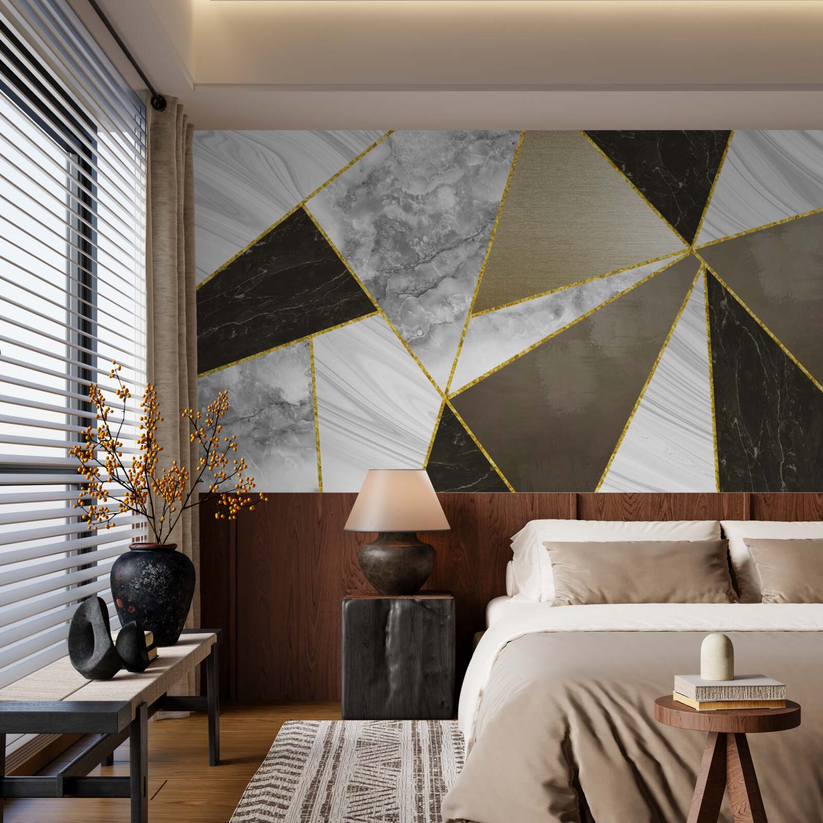 Fototapeta abstrakcja trójkąta