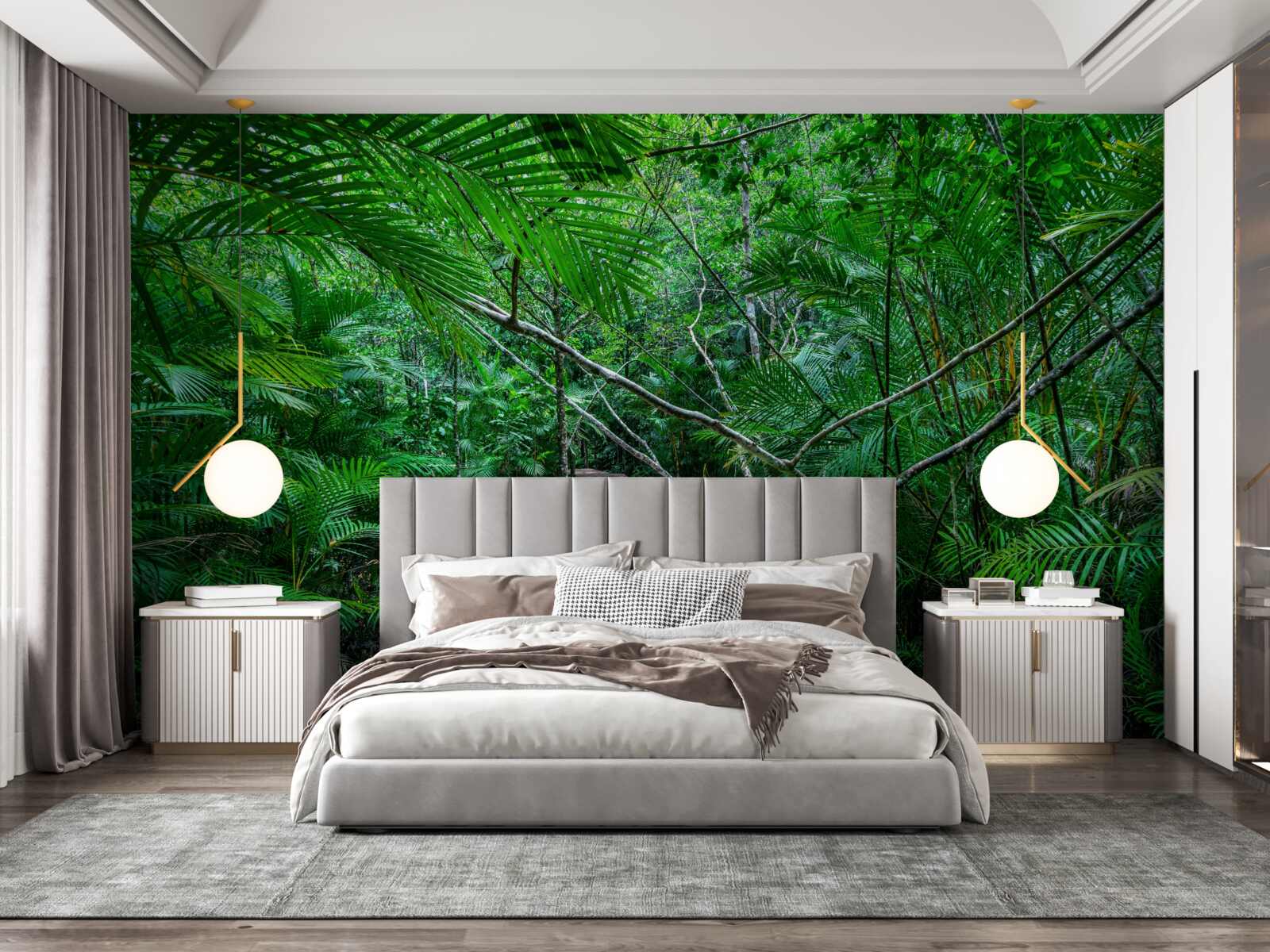 Fototapeta Ścieżka do magicznych zielonych tropików