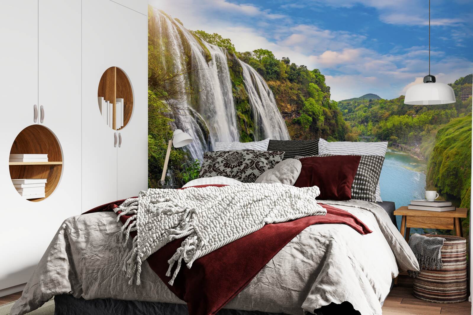 Fototapeta potężny wodospad huangoshu