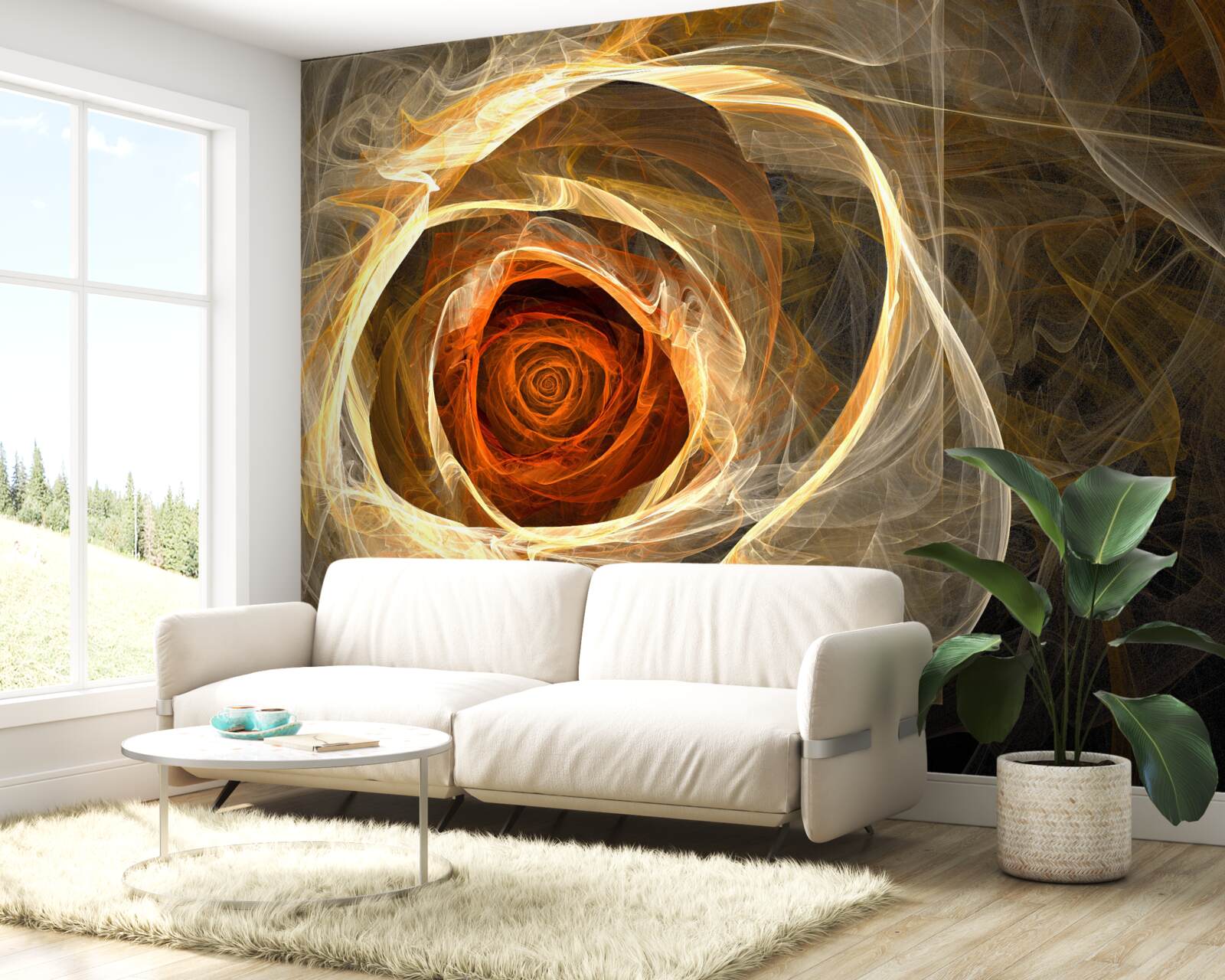 Fototapeta abstrakcyjna lekka różowa tekstura