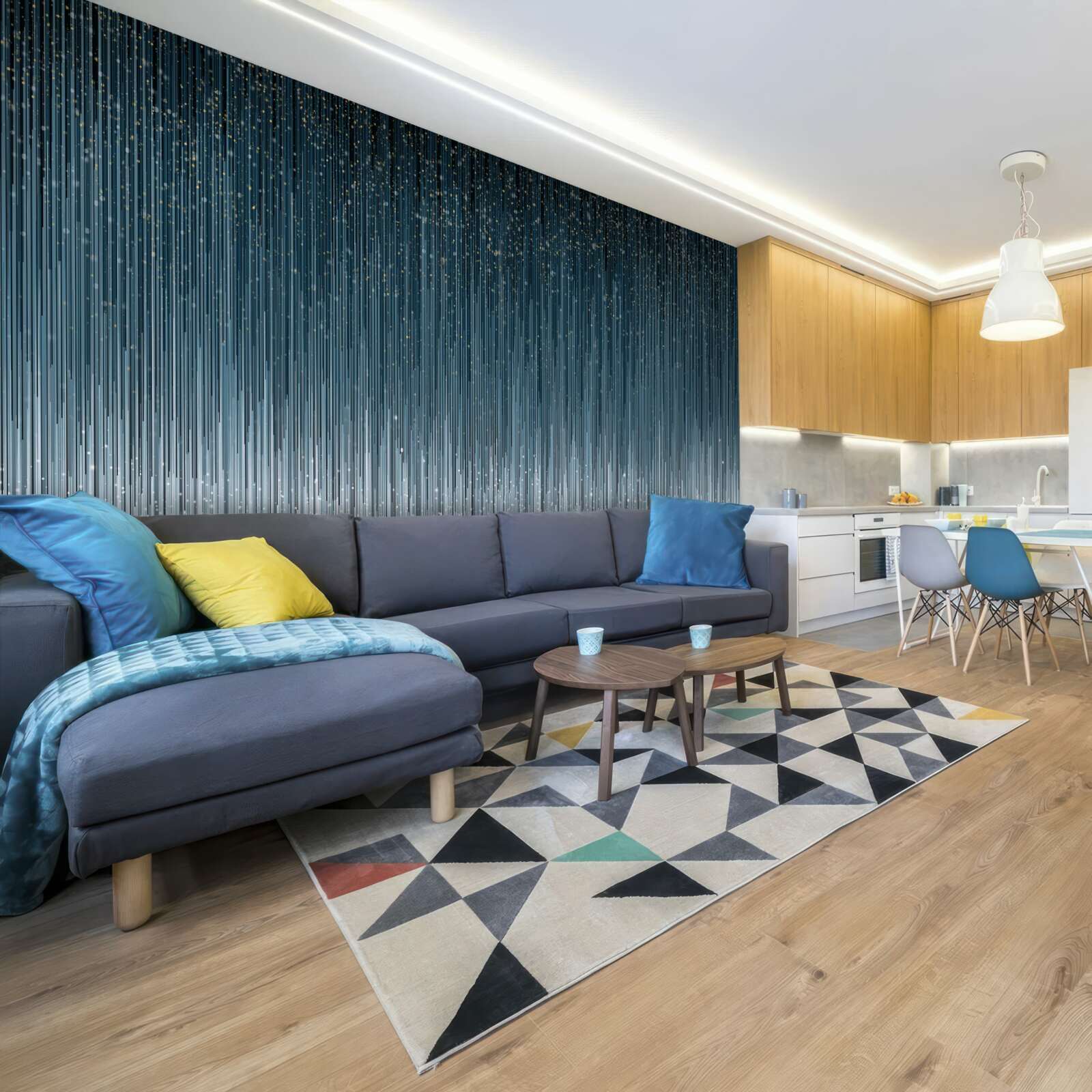 Fototapeta w nocy intensywny deszcz