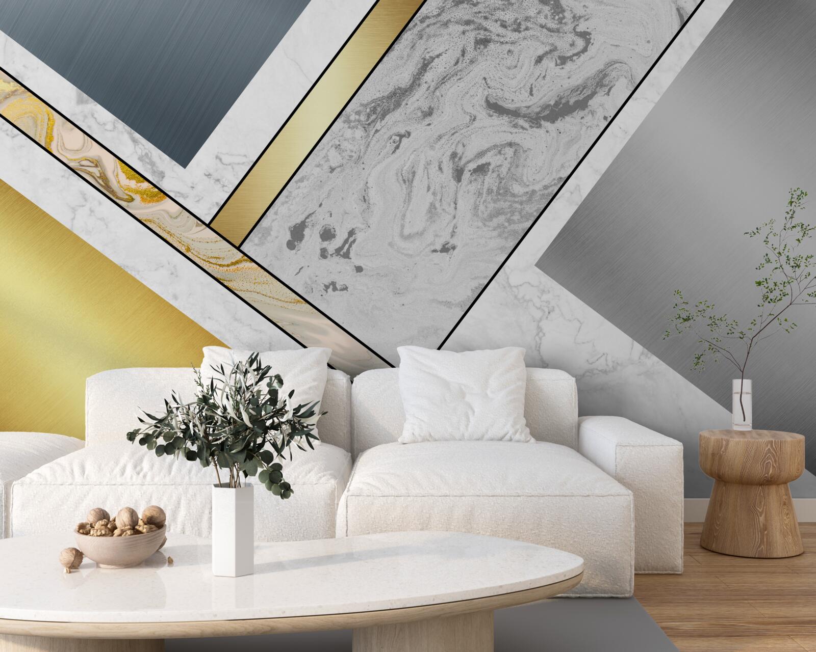 Fototapeta połączenie różnych rodzajów marmuru