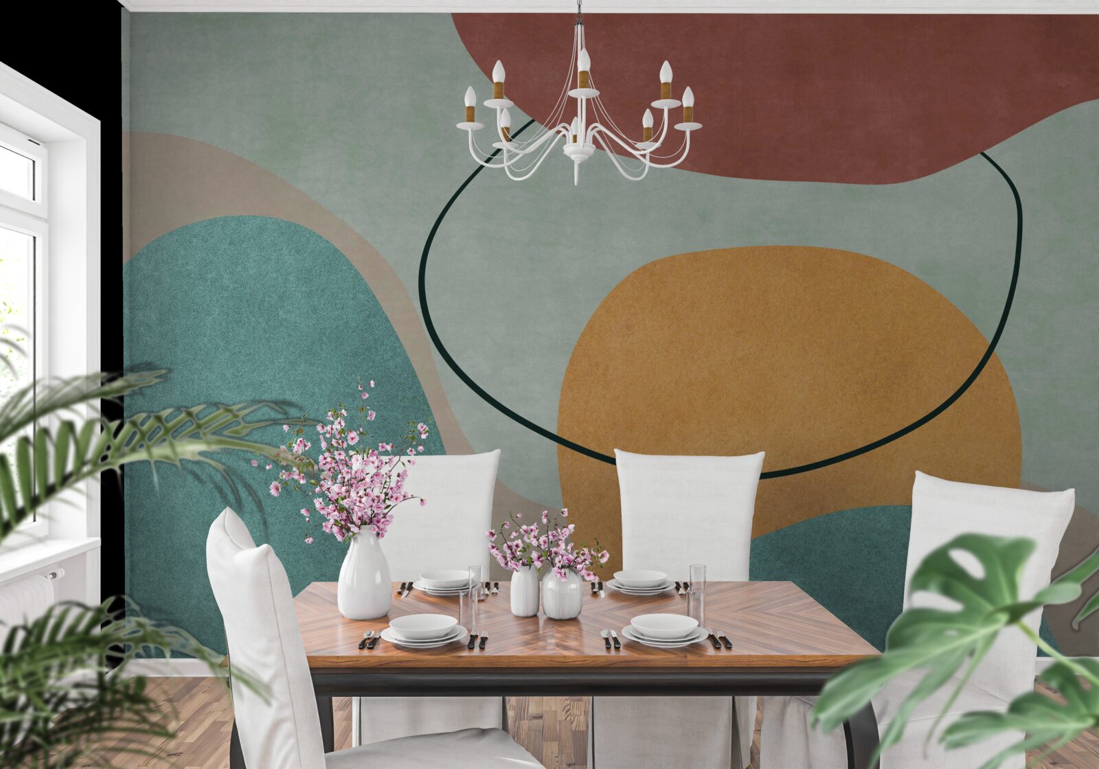 Fototapeta woda pochłania odchodzące słońce