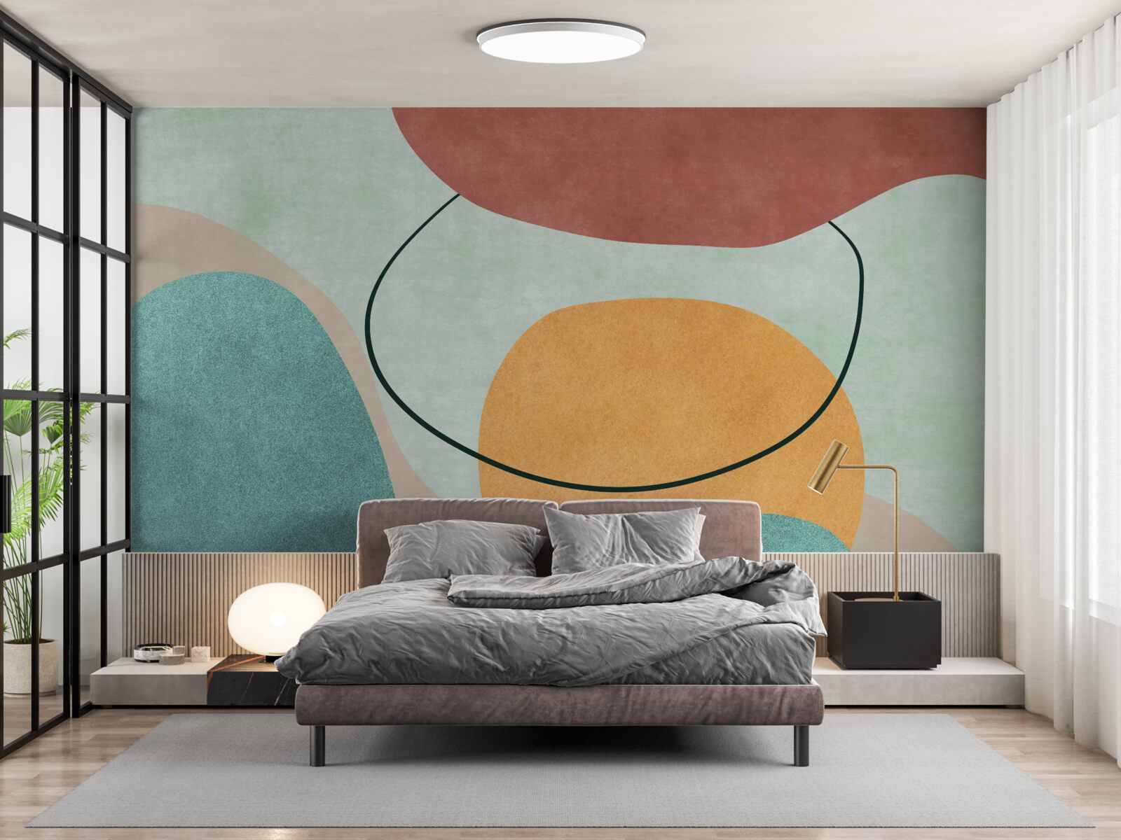 Fototapeta woda pochłania odchodzące słońce