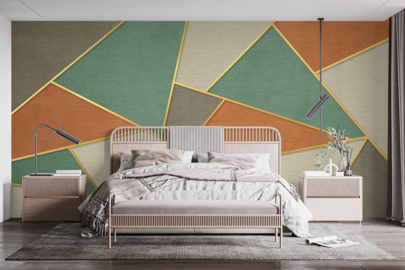 Fototapeta pastelowa mozaika