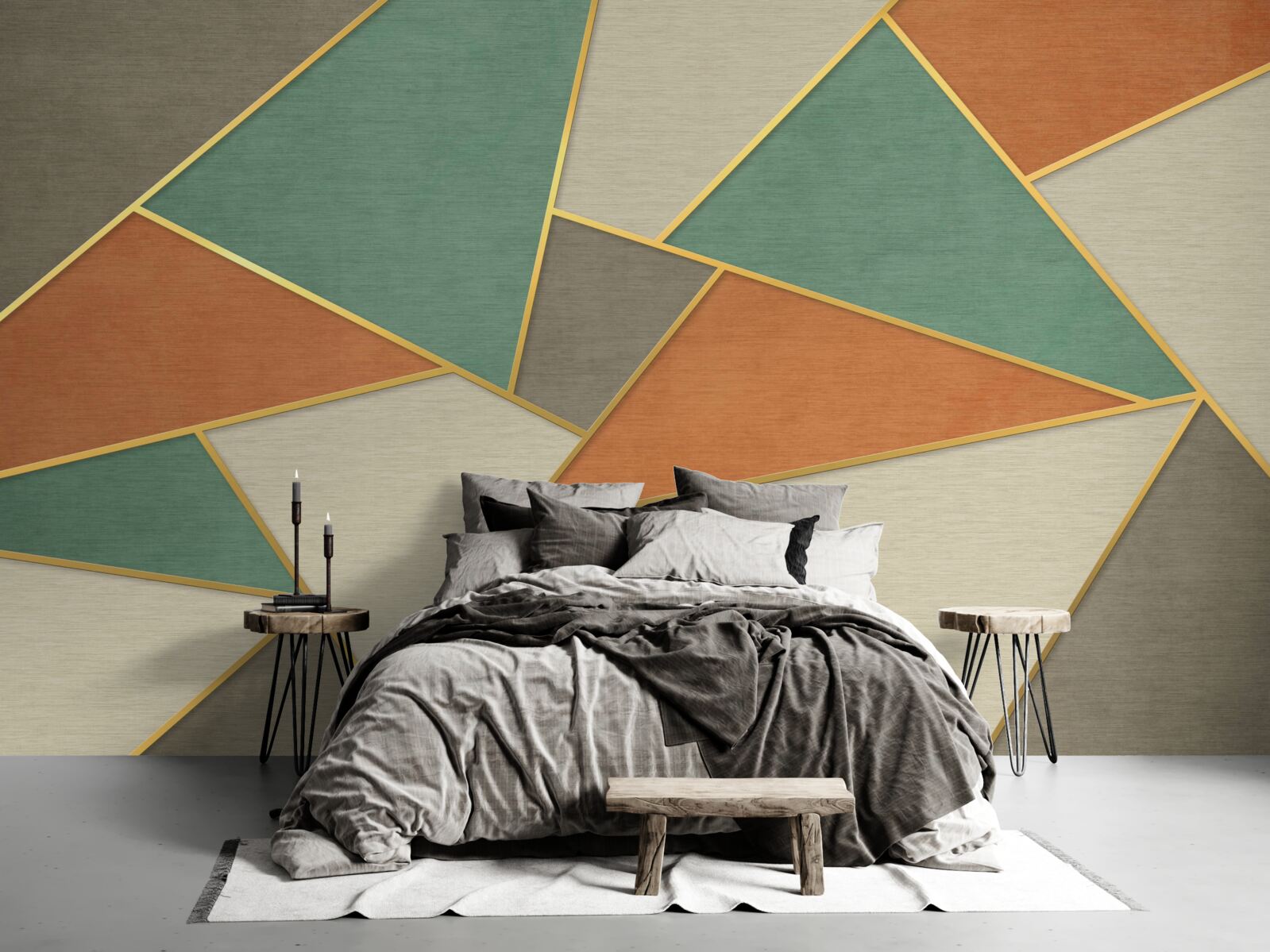 Fototapeta pastelowa mozaika