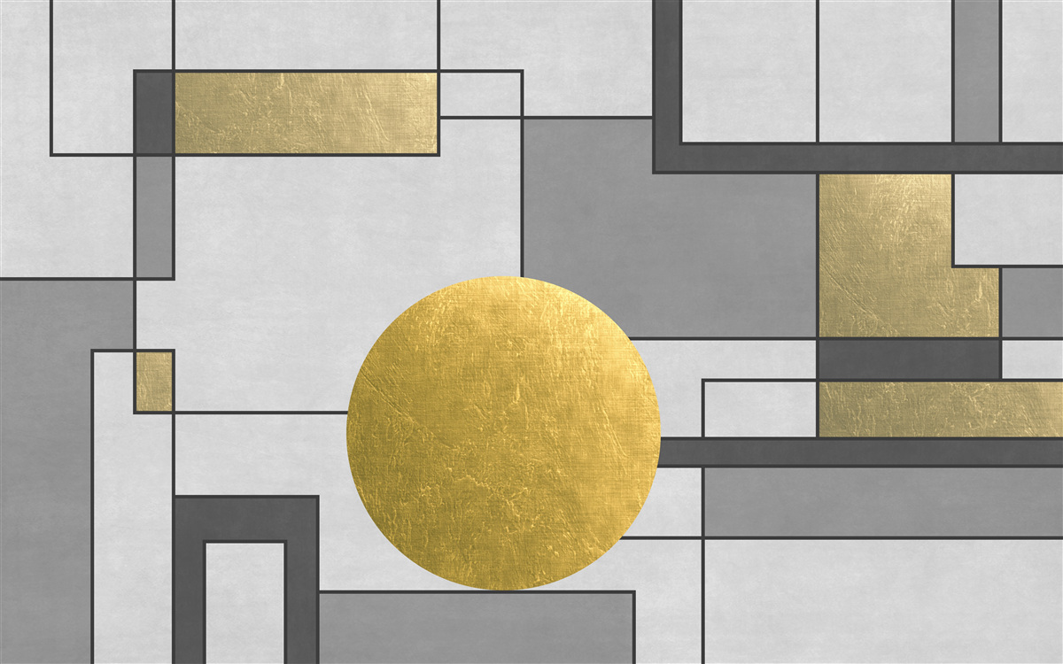 Fototapeta złoty glob na miejscu