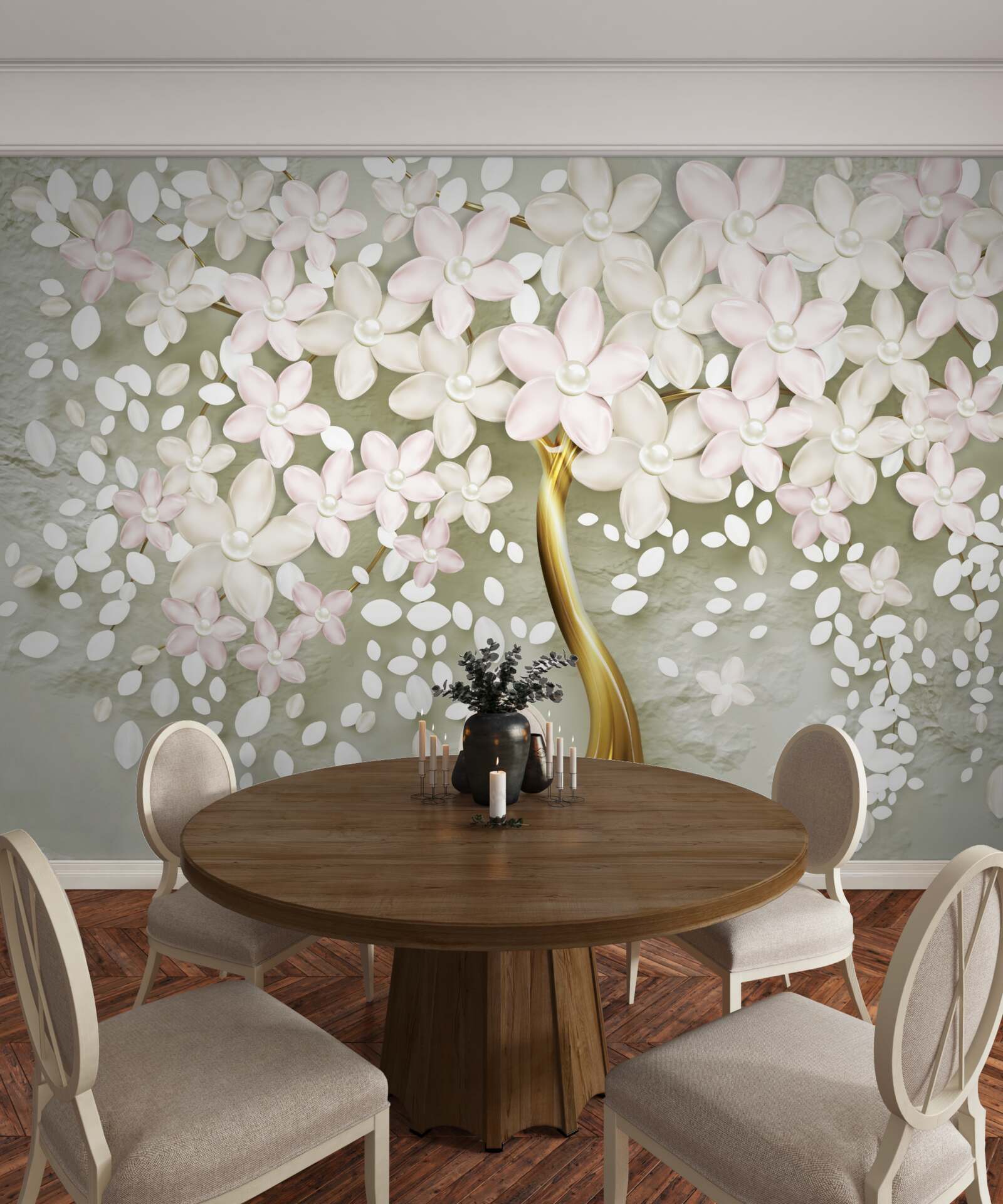 Fototapeta jasny liliowy kwitnący w całej okazałości