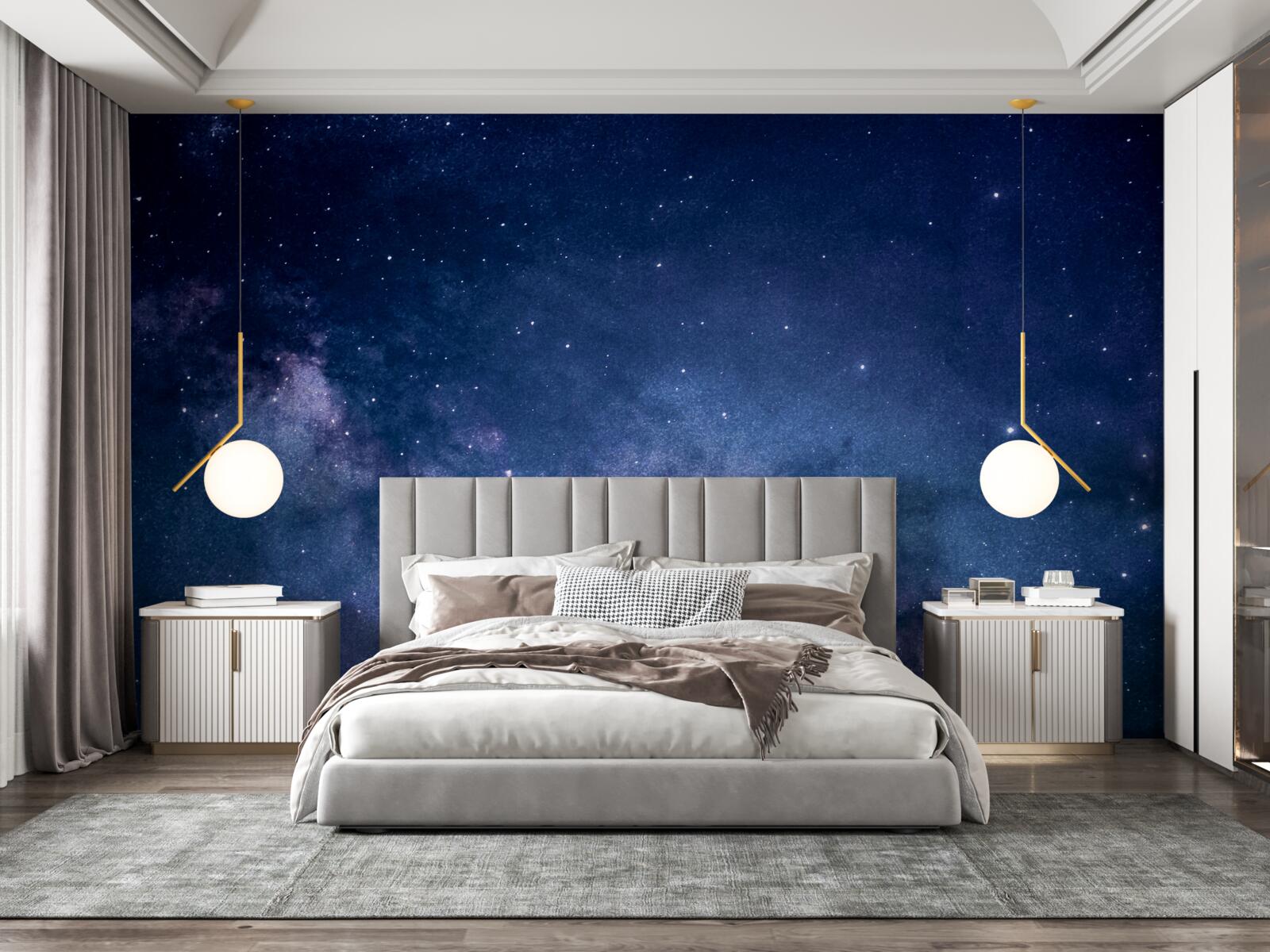 Fototapeta niebiańska galaktyka droga mleczna