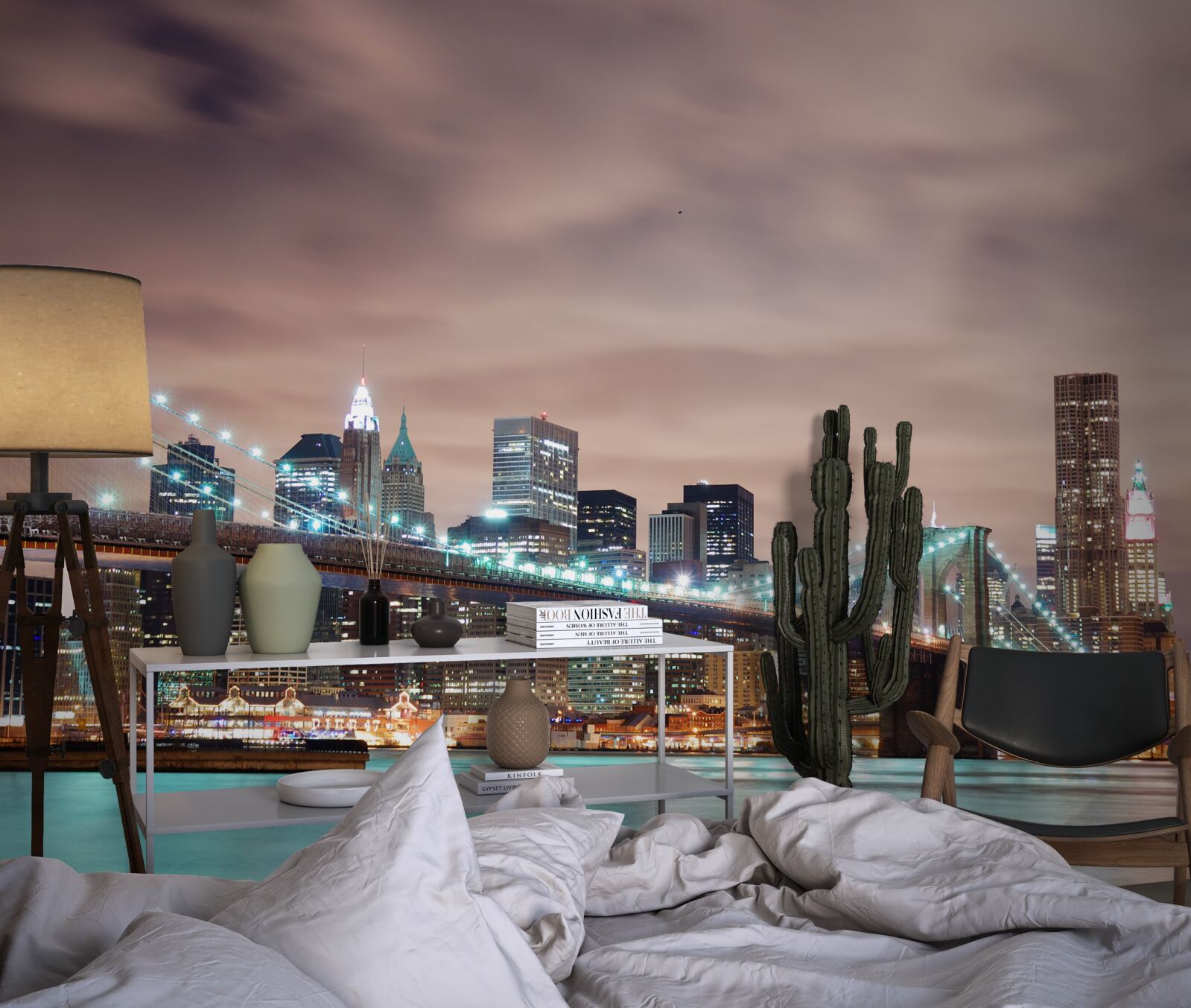 Fototapeta nocne miasto w czasach nowożytnych