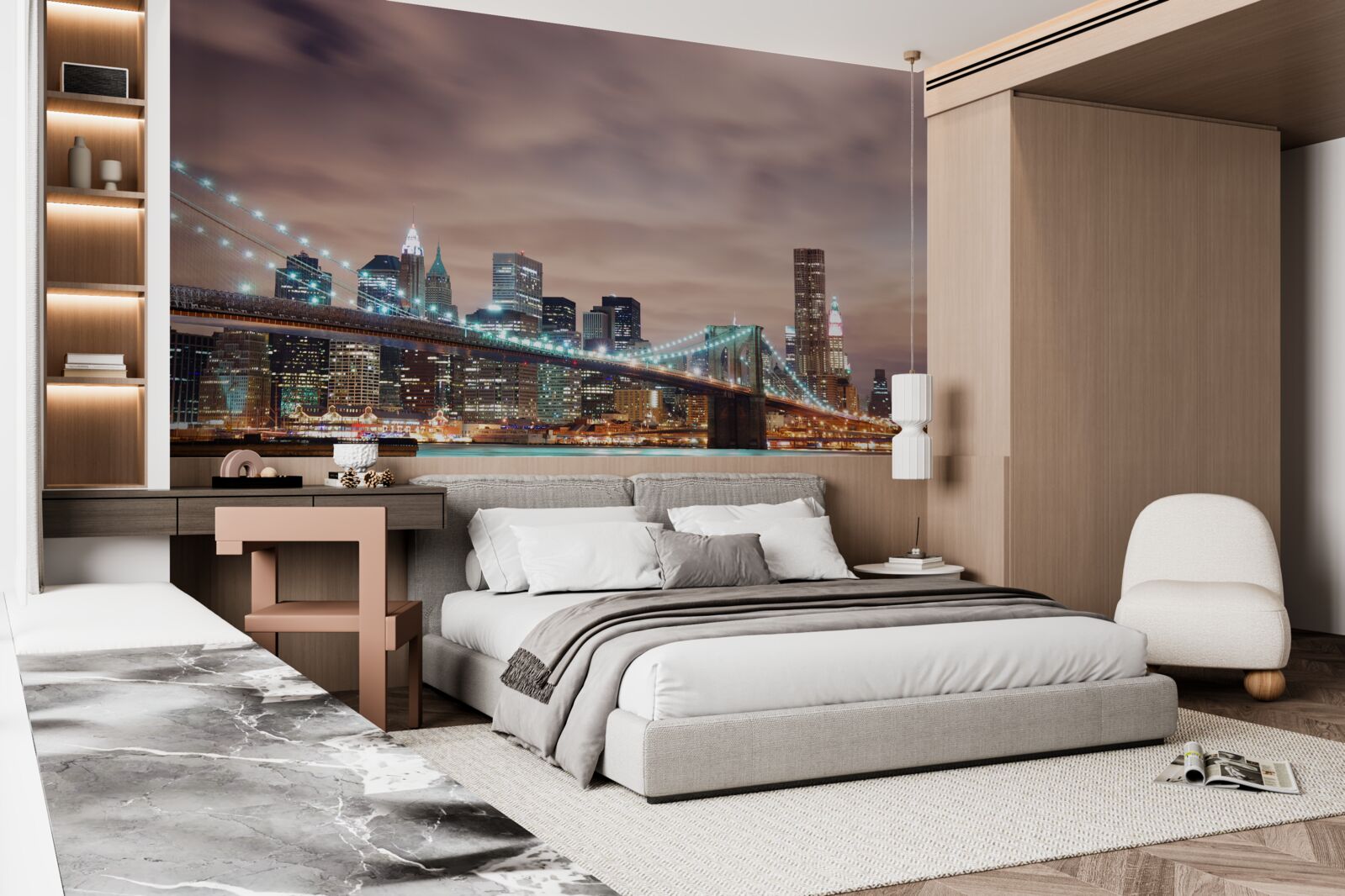 Fototapeta nocne miasto w czasach nowożytnych