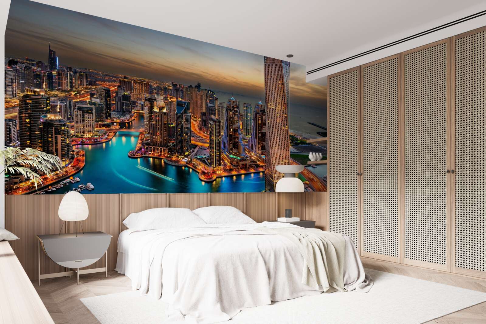 Fototapeta panorama miasta dubaju