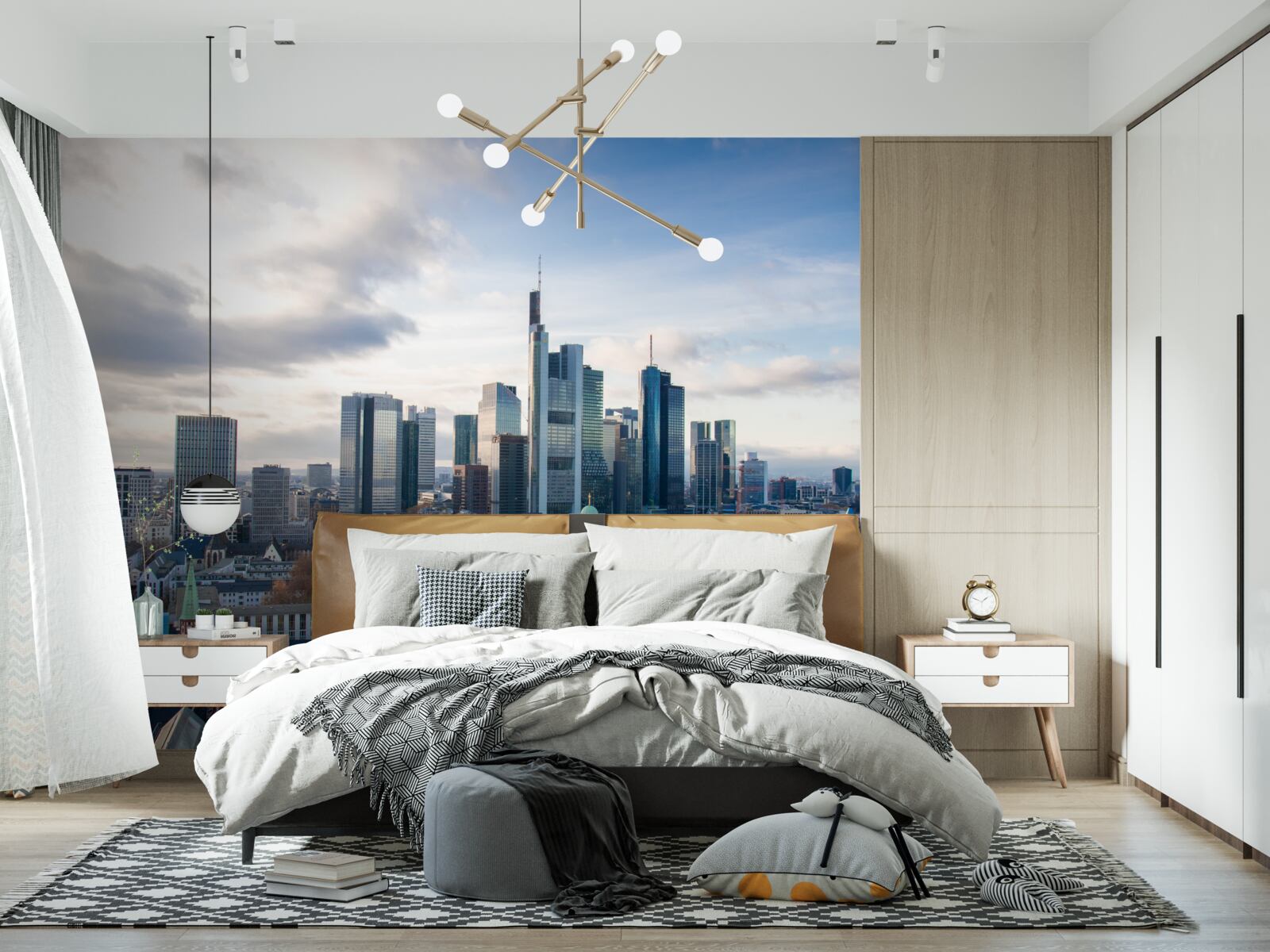 Fototapeta panorama frankfurtu