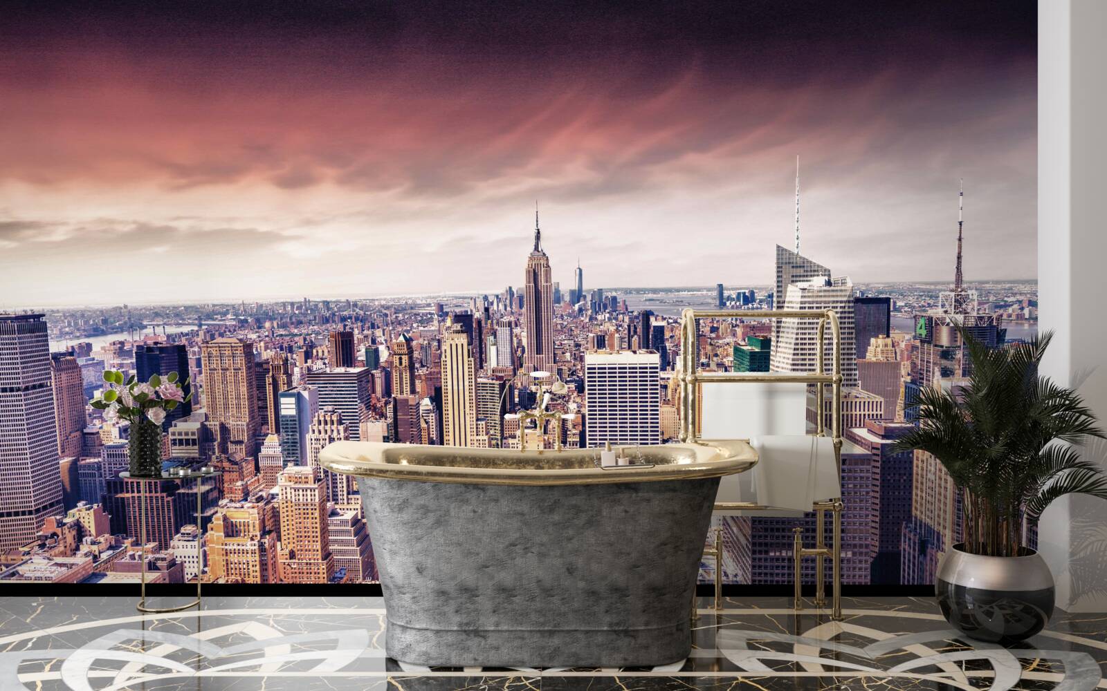 Fototapeta wieżowce nowego jorku