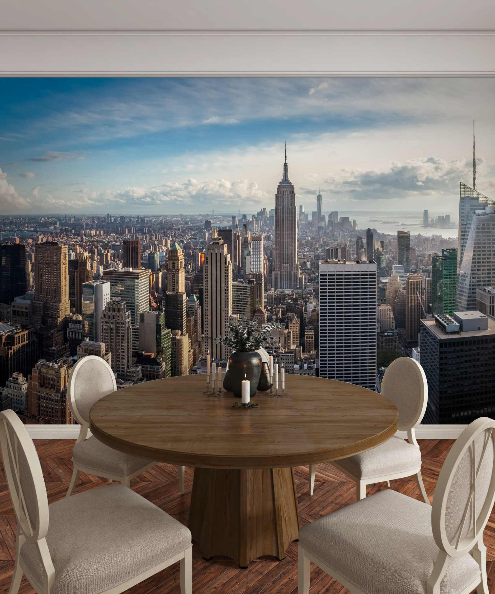 Fototapeta metropolia z lotu ptaka