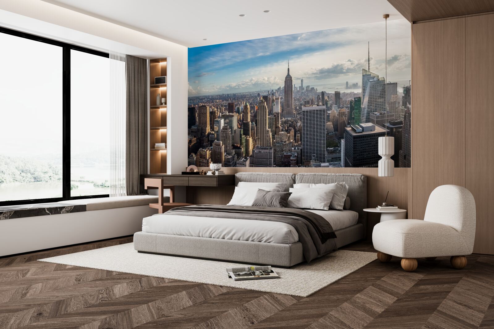 Fototapeta metropolia z lotu ptaka