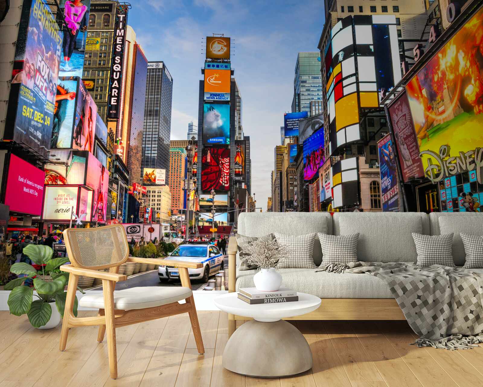 Fototapeta aktywna ulica times square