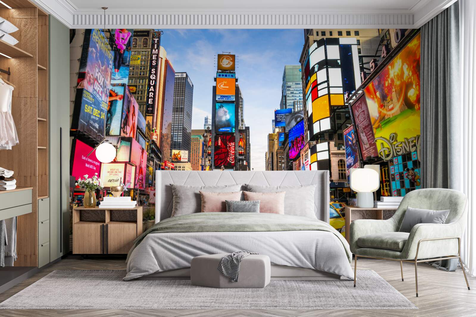 Fototapeta aktywna ulica times square