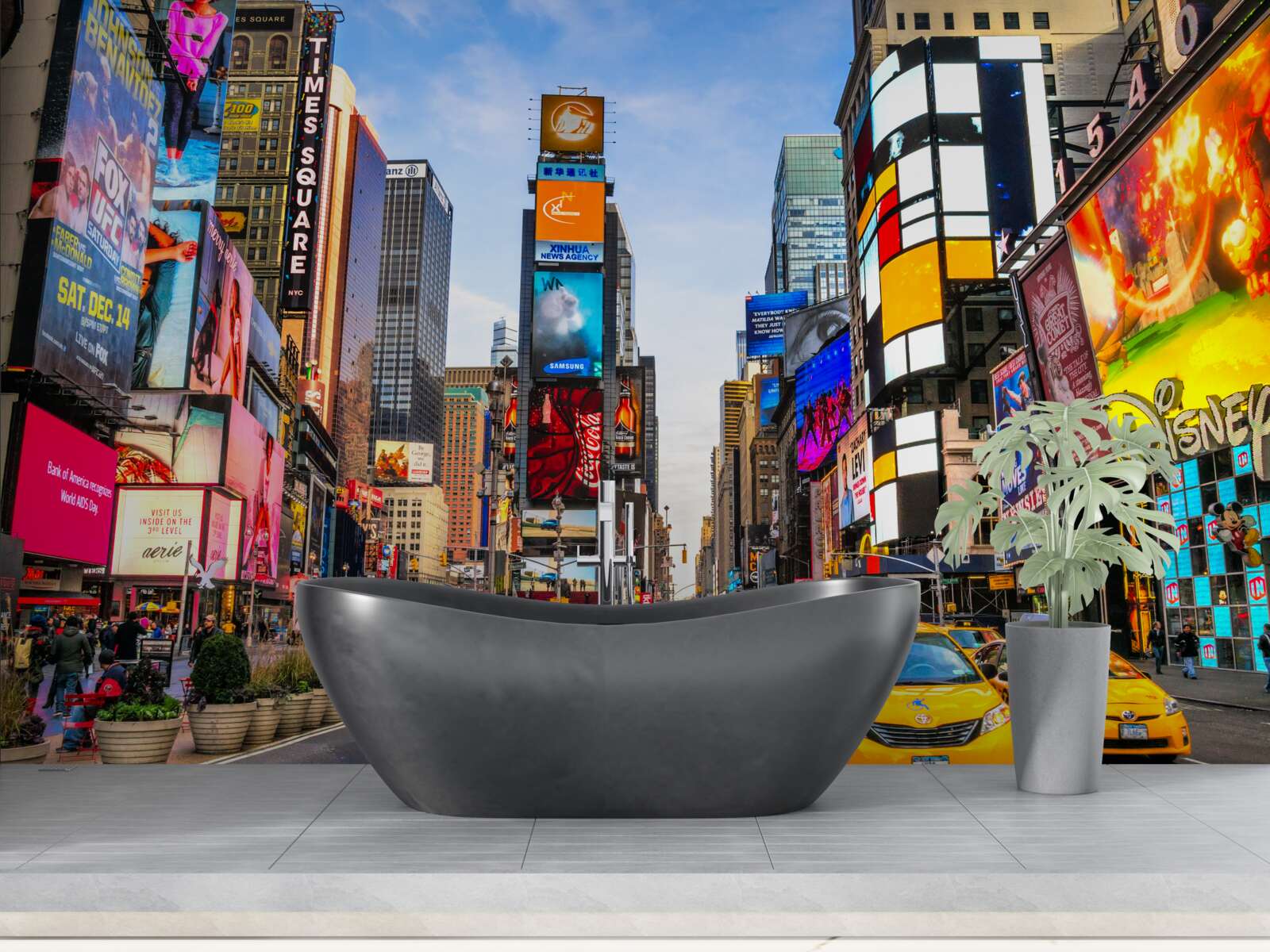 Fototapeta aktywna ulica times square