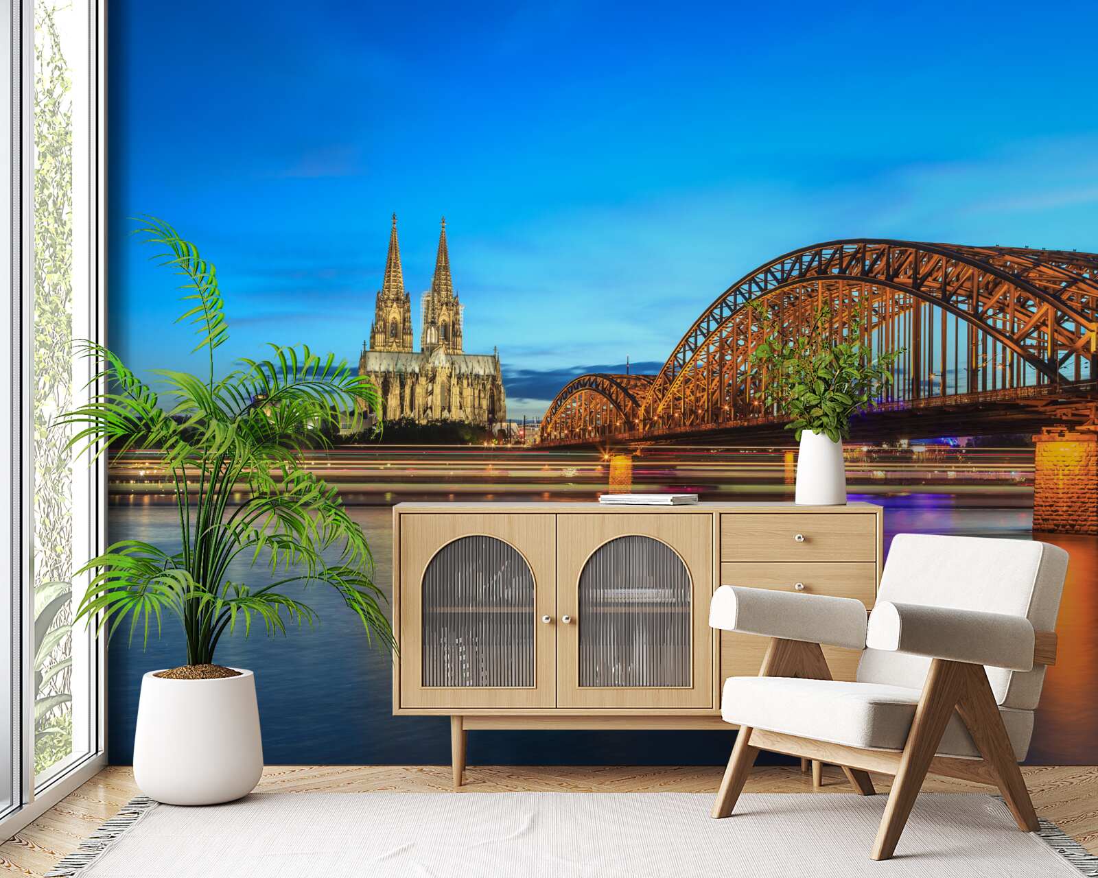 Fototapeta most hohenzollernów znajduje się w kolonii