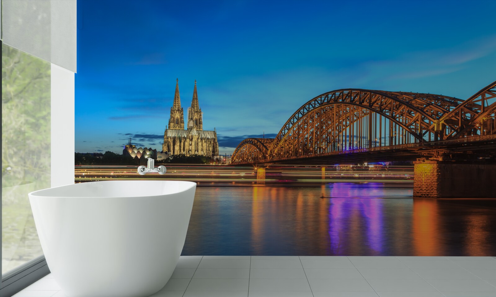 Fototapeta most hohenzollernów znajduje się w kolonii