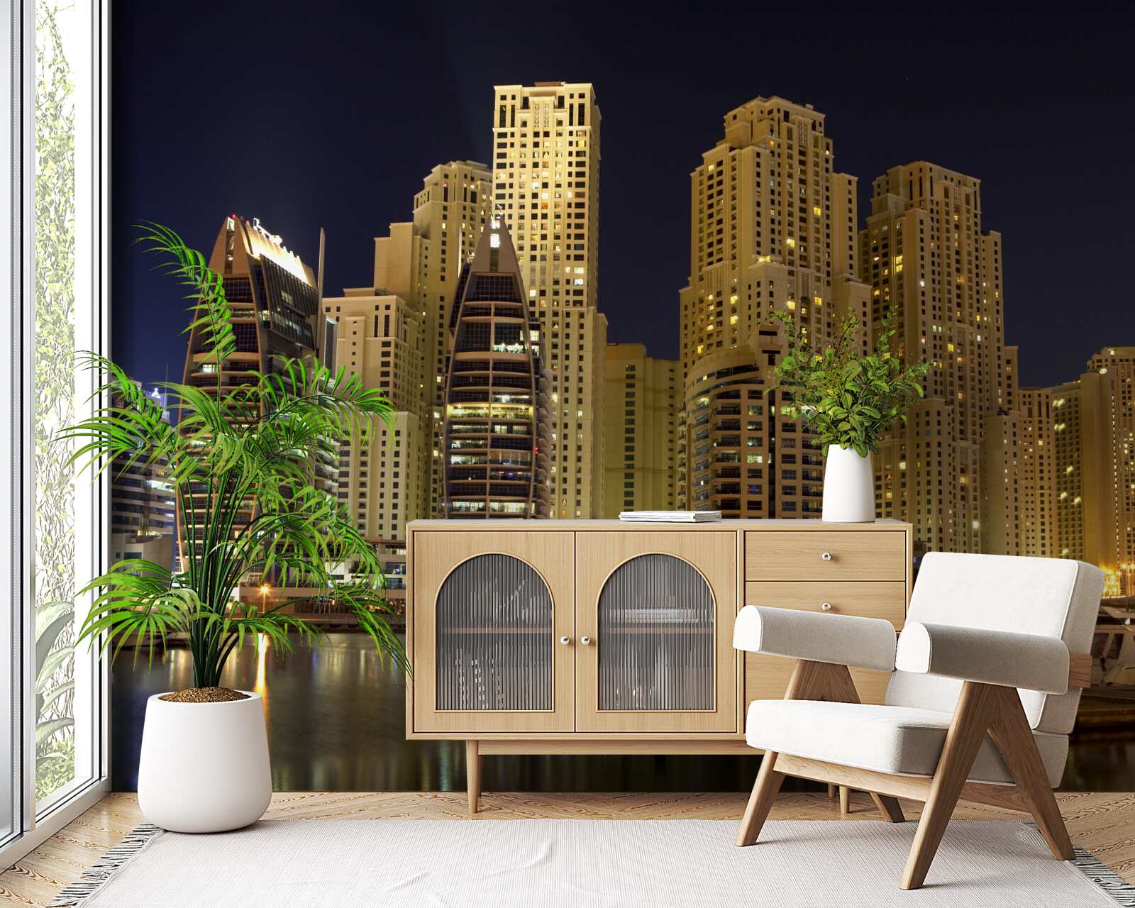 Fototapeta abu zabi pod osłoną nocy